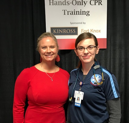 Kinross Sponsor of Hands Only CPR at 2018 Health Expo